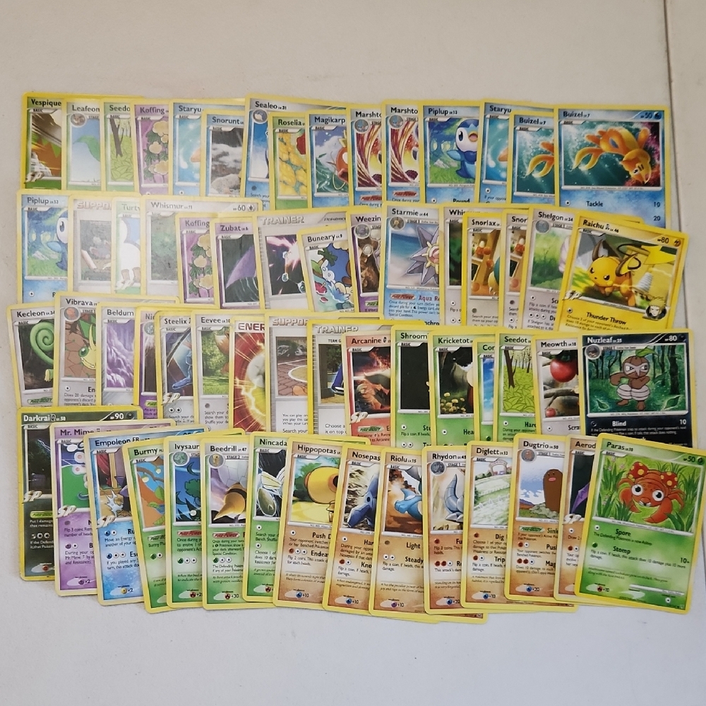 Assorted Pokemon Cards